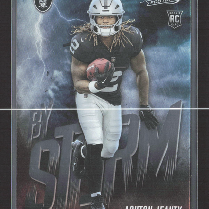 2025 Panini Absolute Football By Storm Ashton Jeanty #1 RC