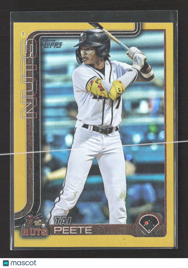 2025 Topps Pro Debut Tai Peete #PD-2 Gold /50