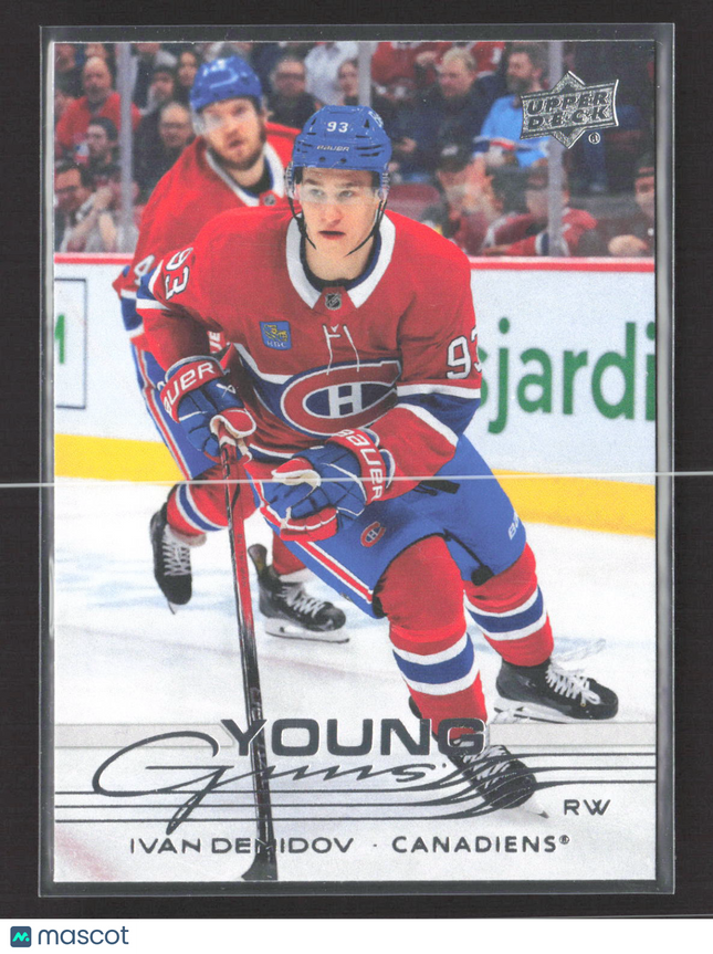 2025 Upper Deck Series 1 Young Guns Ivan Demidov #205