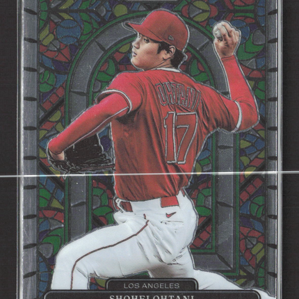 2022 Panini Prizm Baseball Stained Glass Shohei Ohtani #SG-3