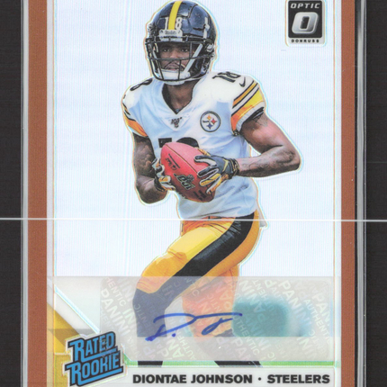 2019 Panini Donruss Optic Diontae Johnson #177 Bronze