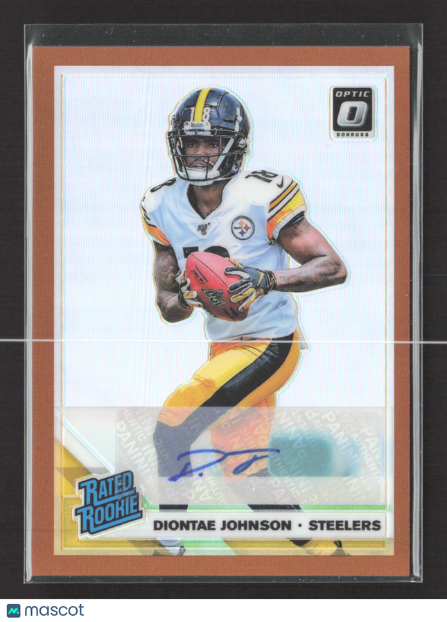 2019 Panini Donruss Optic Diontae Johnson #177 Bronze