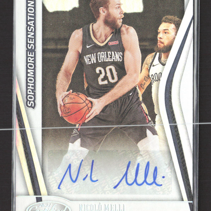 2021 Panini Certified Sophomore Sensations Nicolo Melli #SSA-NML Auto
