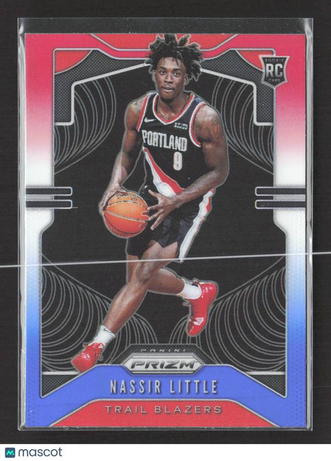 2019 Panini Prizm Nassir Little #269 Red White Blue RC