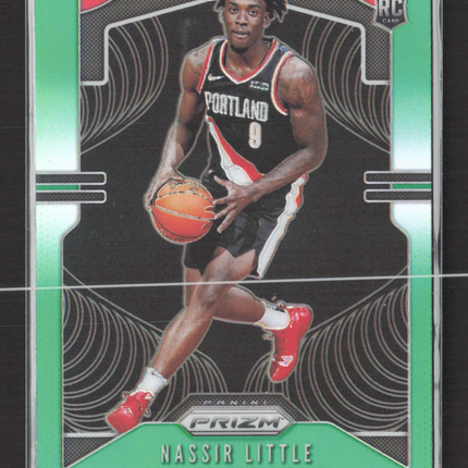 2019 Panini Prizm Nassir Little #269 Green RC