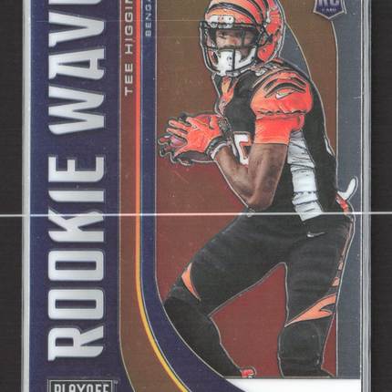 2020 Panini Playoff Rookie Wave Tee Higgins #RW-13 RC