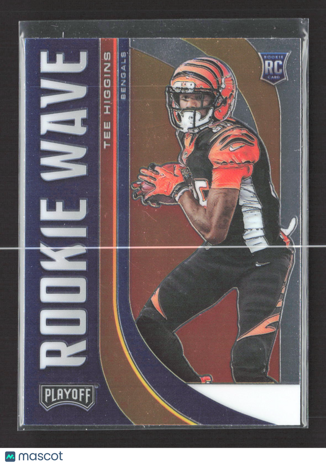 2020 Panini Playoff Rookie Wave Tee Higgins #RW-13 RC