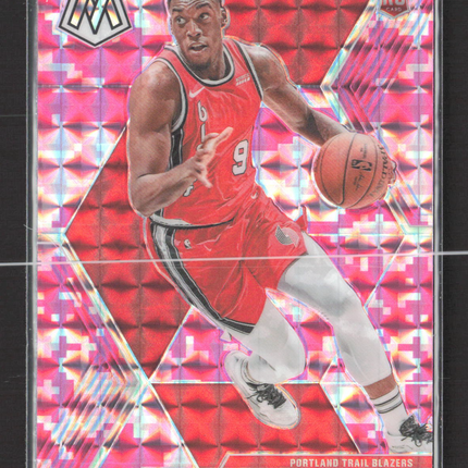 2020 Panini Prizm Mosaic Nassir Little #247 Pink RC