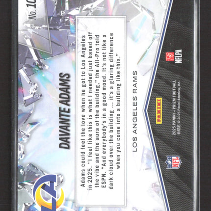 2025 Panini Prizm Prizmbreak Davante Adams #10