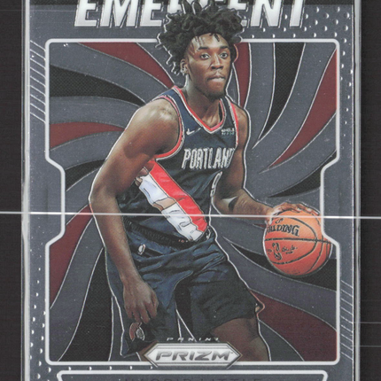 2019 Panini Prizm Emergent Nassir Little #2 Silver