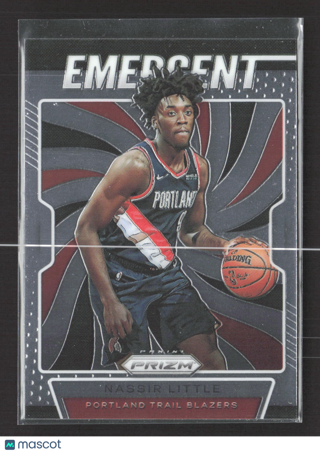 2019 Panini Prizm Emergent Nassir Little #2 Silver