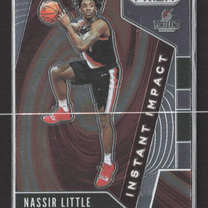 2019 Panini Prizm Instant Impact Nassir Little #19 Base
