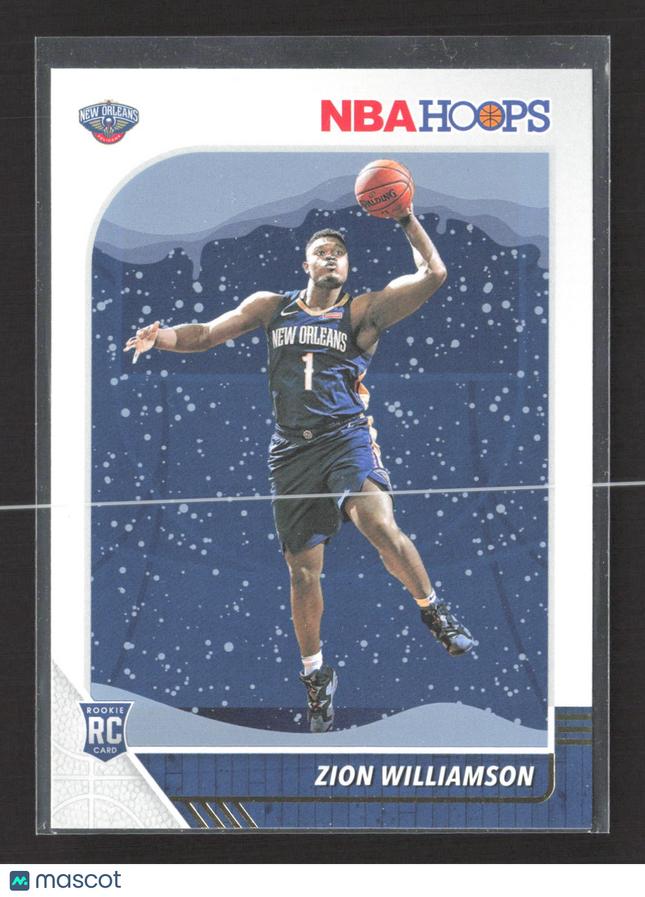 2019 Panini NBA Hoops Zion Williamson #258 Winter RC