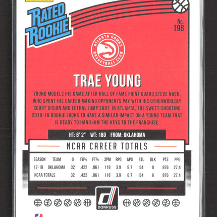 2018 Panini Donruss Trae Young #198