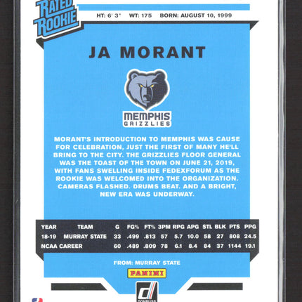 2019 Donruss Ja Morant #202