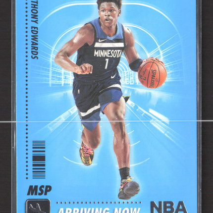 2020 Panini NBA Hoops Arriving Now Anthony Edwards #SS-19