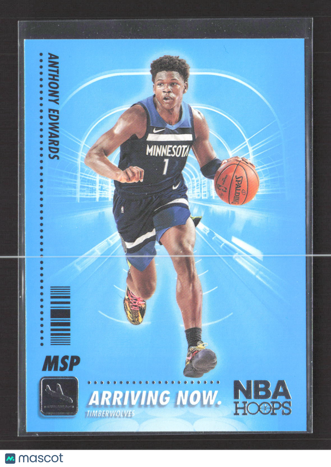 2020 Panini NBA Hoops Arriving Now Anthony Edwards #SS-19