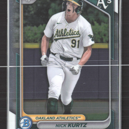 2024 Bowman Chrome Nick Kurtz #BDC-56 Image Variation