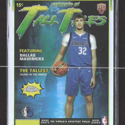 2025 Topps Chrome Tall Tales Cooper Flagg #TT-16 Refractor RC