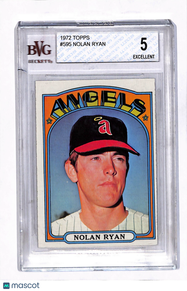 1972 Topps Nolan Ryan BVG 5 #595