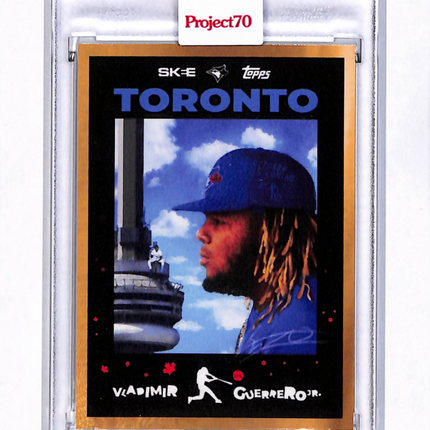 2021 Topps Project70 Vladimir Guerrero Jr. #466 Gold Border