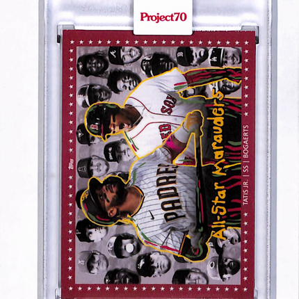 2021 Topps Project70 Xander Bogaerts Fernando Tatis Jr. #ASG1