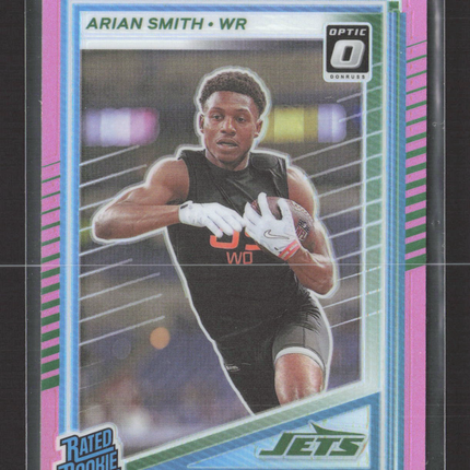 2025 Panini Donruss Optic Arian Smith #386 Pink