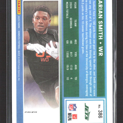 2025 Panini Donruss Optic Arian Smith #386 Pink