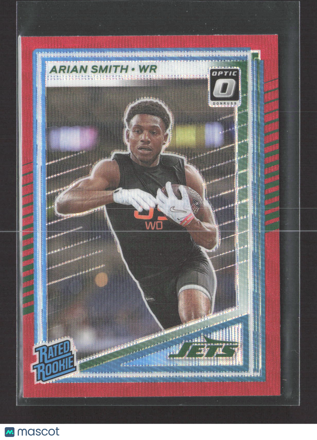 2025 Panini Donruss Optic Arian Smith #386 Red