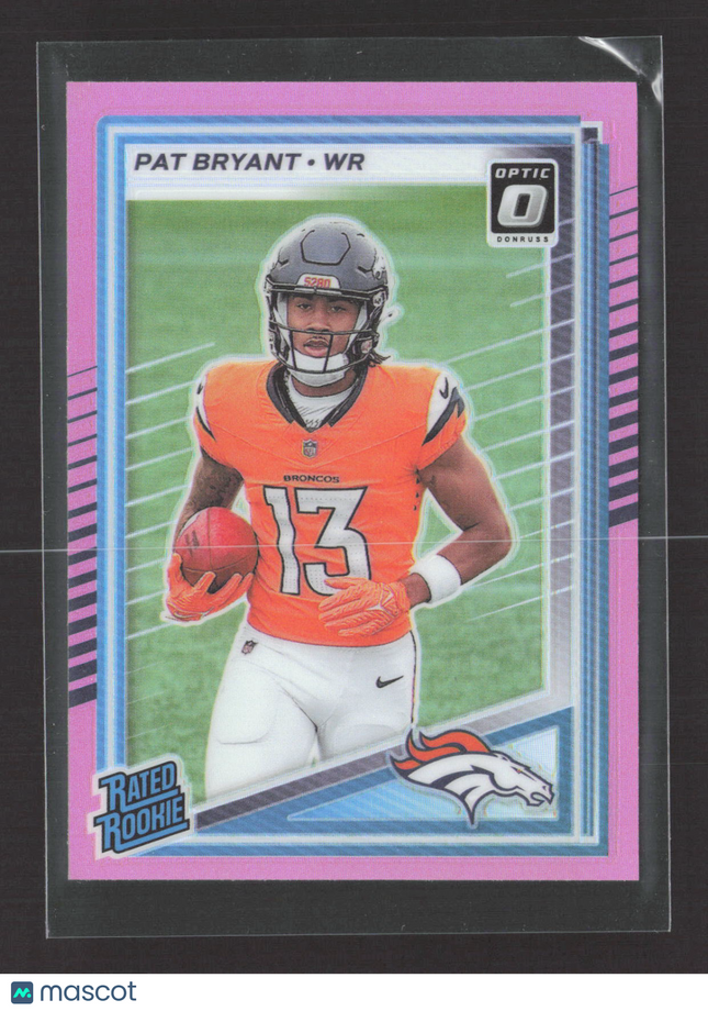 2025 Panini Donruss Optic Pat Bryant #336 Pink