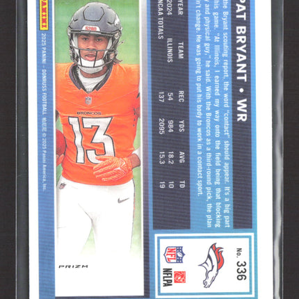 2025 Panini Donruss Optic Pat Bryant #336 Pink