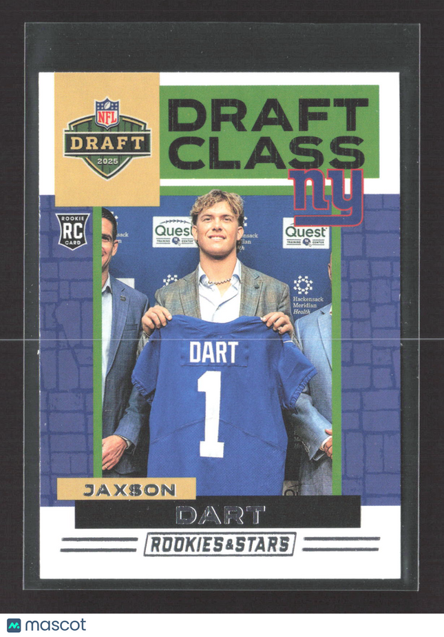 2025 Panini Rookies & Stars Draft Class Jaxson Dart #17 RC