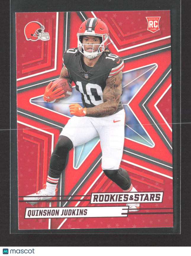 2025 Panini Rookies & Stars Quinshon Judkins #171 Red RC