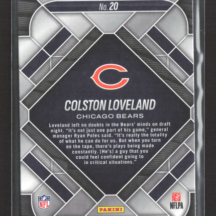 2025 Panini Prizm Emergent Colston Loveland #20 RC