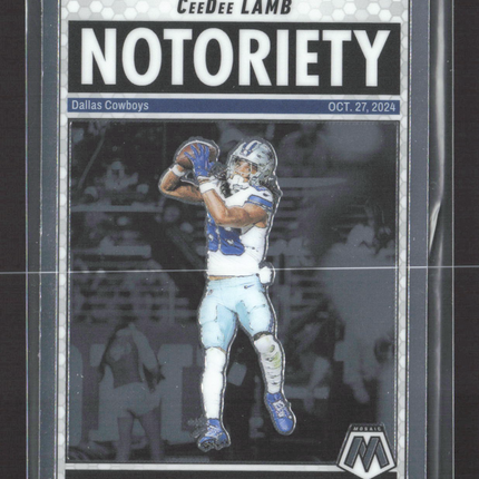 2025 Panini Mosaic Notoriety CeeDee Lamb #8