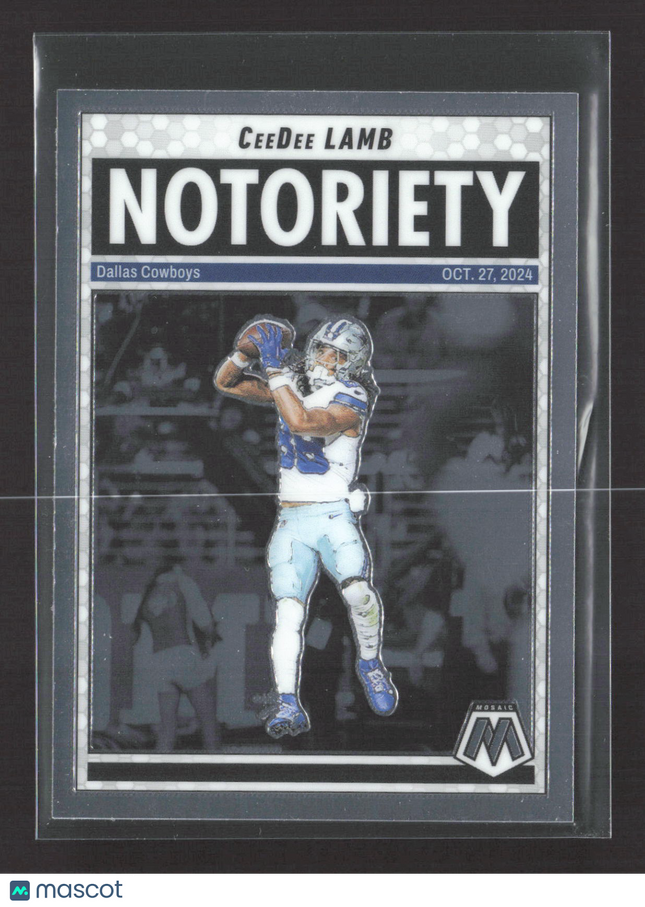 2025 Panini Mosaic Notoriety CeeDee Lamb #8