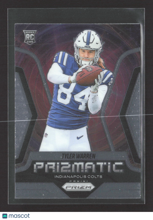 2025 Panini Prizm Prizmatic Tyler Warren #15 RC