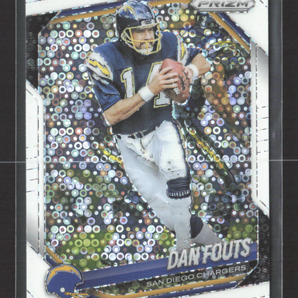 2025 Panini Prizm Dan Fouts #89 White disco