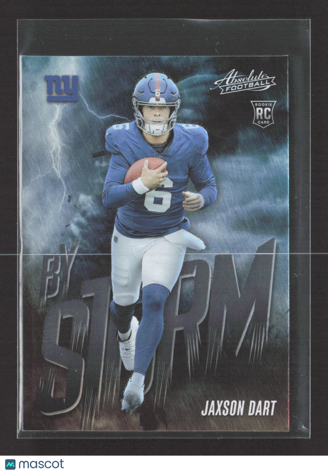 2025 Panini Absolute Football By Storm Jaxson Dart #7 RC