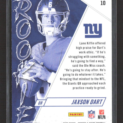 2025 Panini Rookies & Stars Jaxson Dart #10 RC