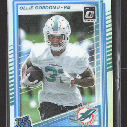 2025 Panini Donruss Optic Ollie Gordon II #218 Prizm