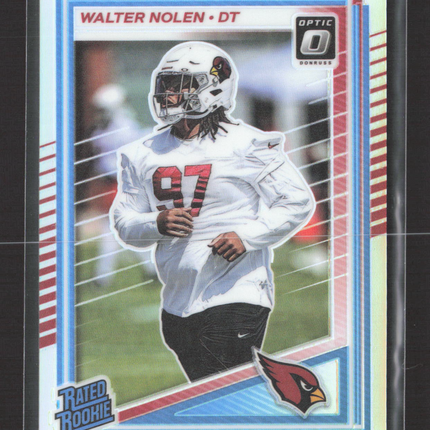 2025 Panini Donruss Optic Prizm Walter Nolen #276 silver