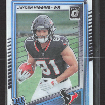 2025 Panini Donruss Optic Jayden Higgins #225
