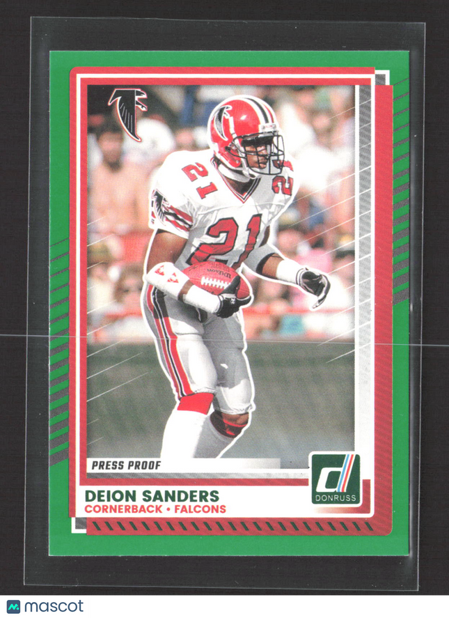 2025 Panini Donruss Deion Sanders #21 Press Proof