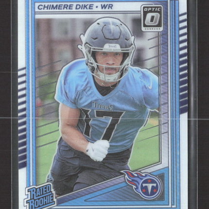 2025 Panini Donruss Optic Chimere Dike #269