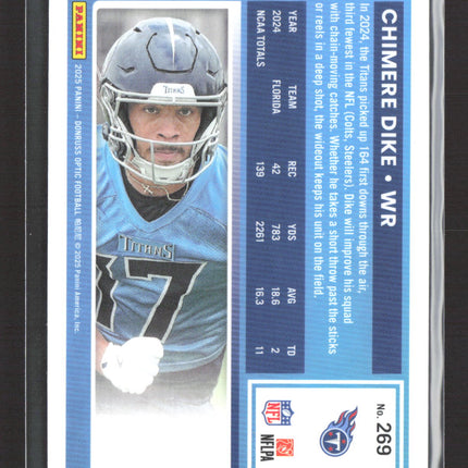 2025 Panini Donruss Optic Chimere Dike #269