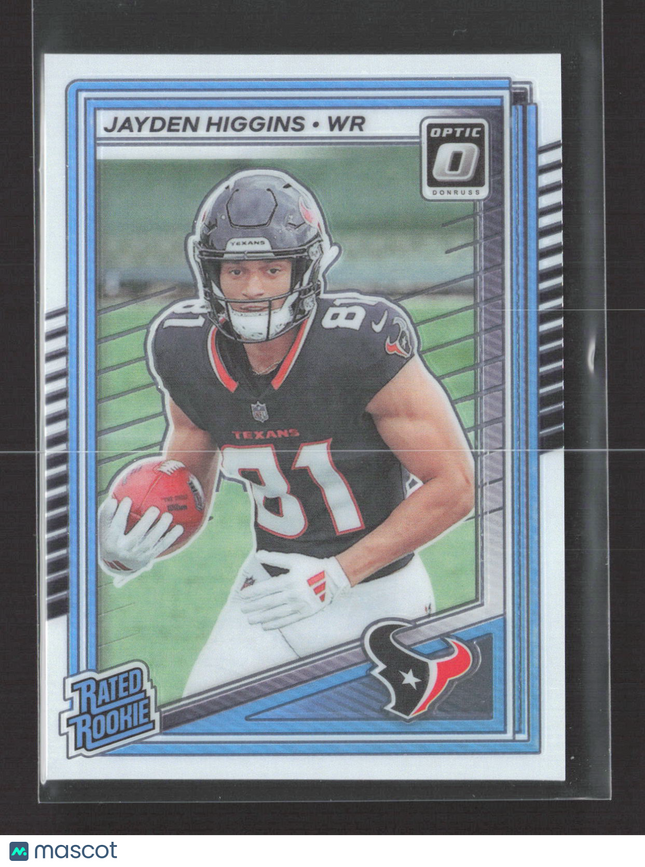 2025 Panini Donruss Optic Jayden Higgins #225