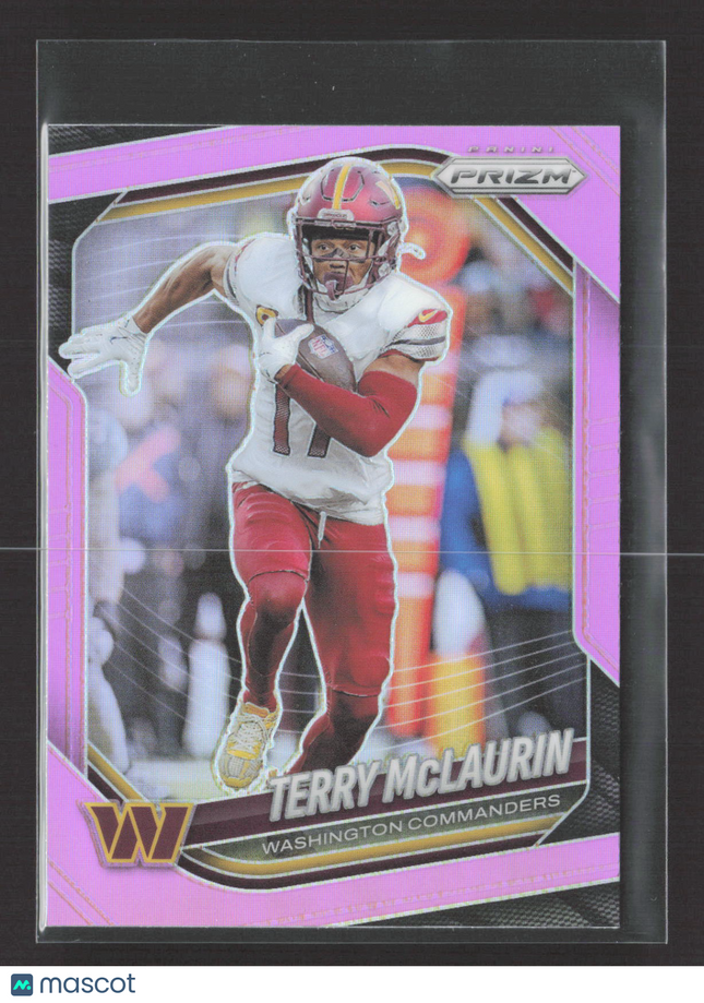 2025 Panini Prizm Terry McLaurin #223 Pink