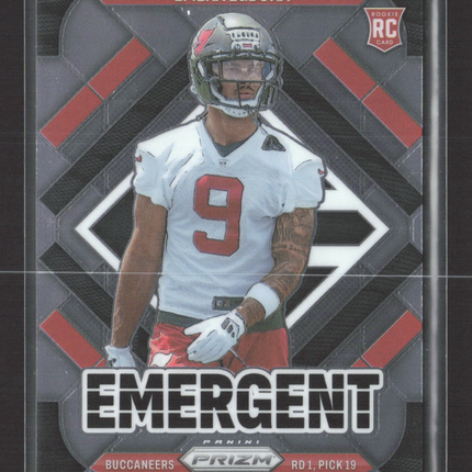 2025 Panini Prizm Emergent Emeka Egbuka #3 RC