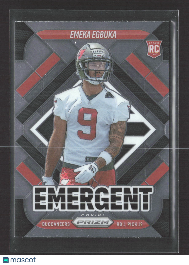 2025 Panini Prizm Emergent Emeka Egbuka #3 RC